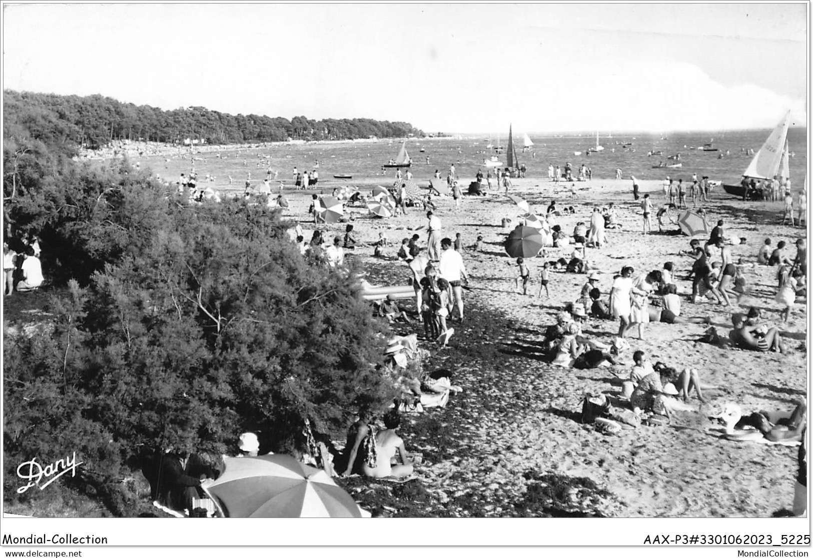 AAXP3-33-0231 - ANDERNOS-LES-BAINS - La Plage Du Mauret -Vue Vers Taussat - Andernos-les-Bains