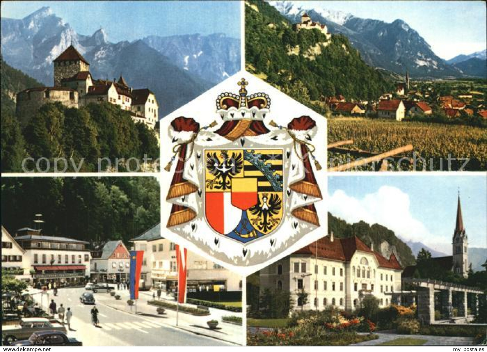 72504226 Vaduz Burg Stadtansichten Vaduz - Liechtenstein