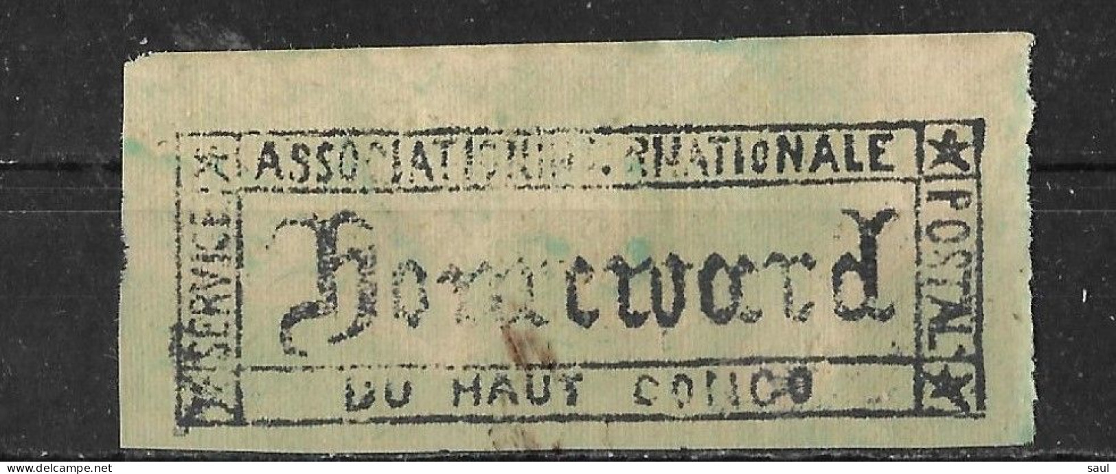E-522 - CONGO - 1884 - LOCAL ISSUE - SOLD AS FORGERY FAUX FAKE FALSE FALSCH - Other & Unclassified