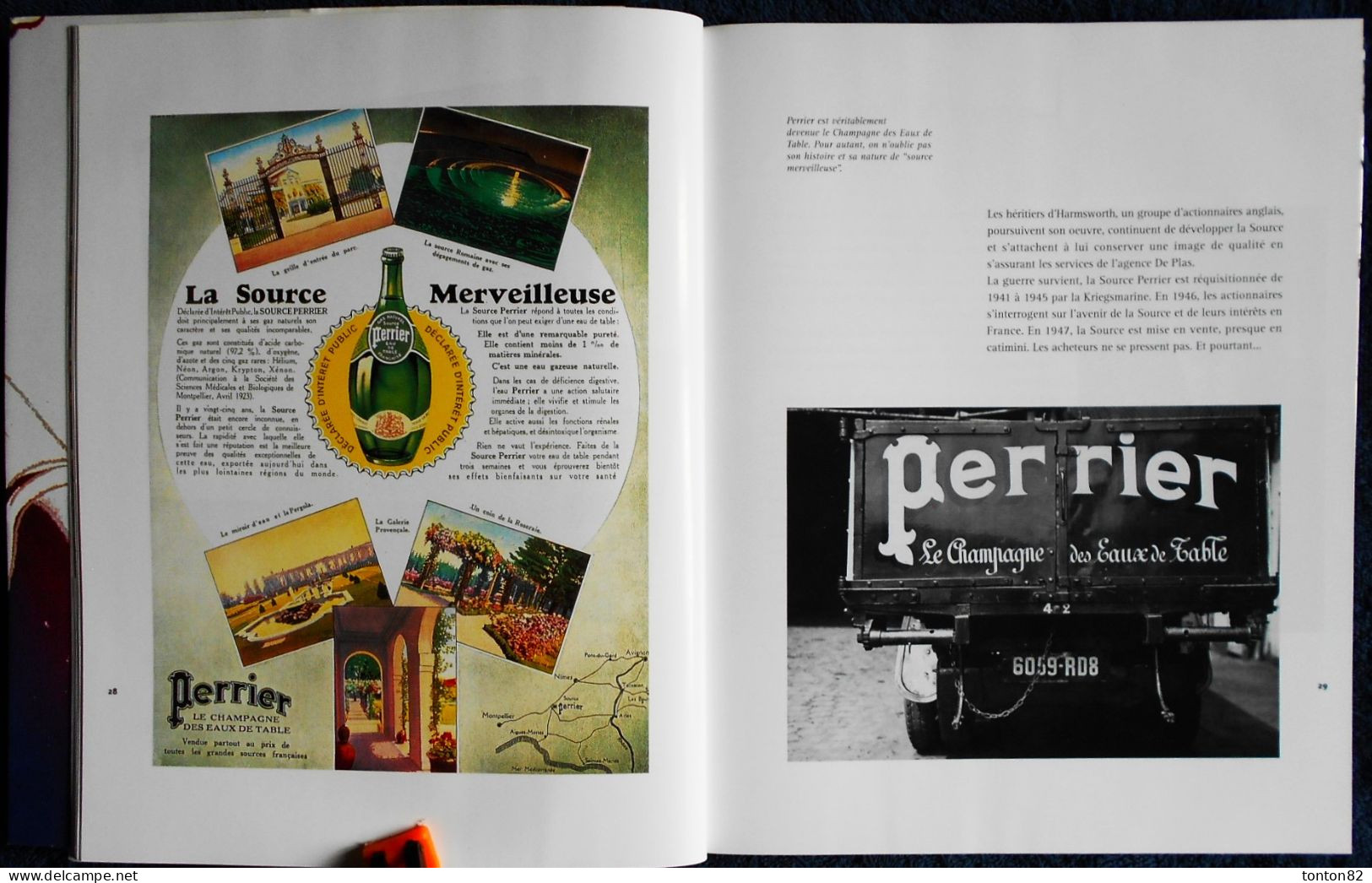 Gilles de Bure - PERRIER By Perrier - Éditions Book Print - ( 2001 ) .