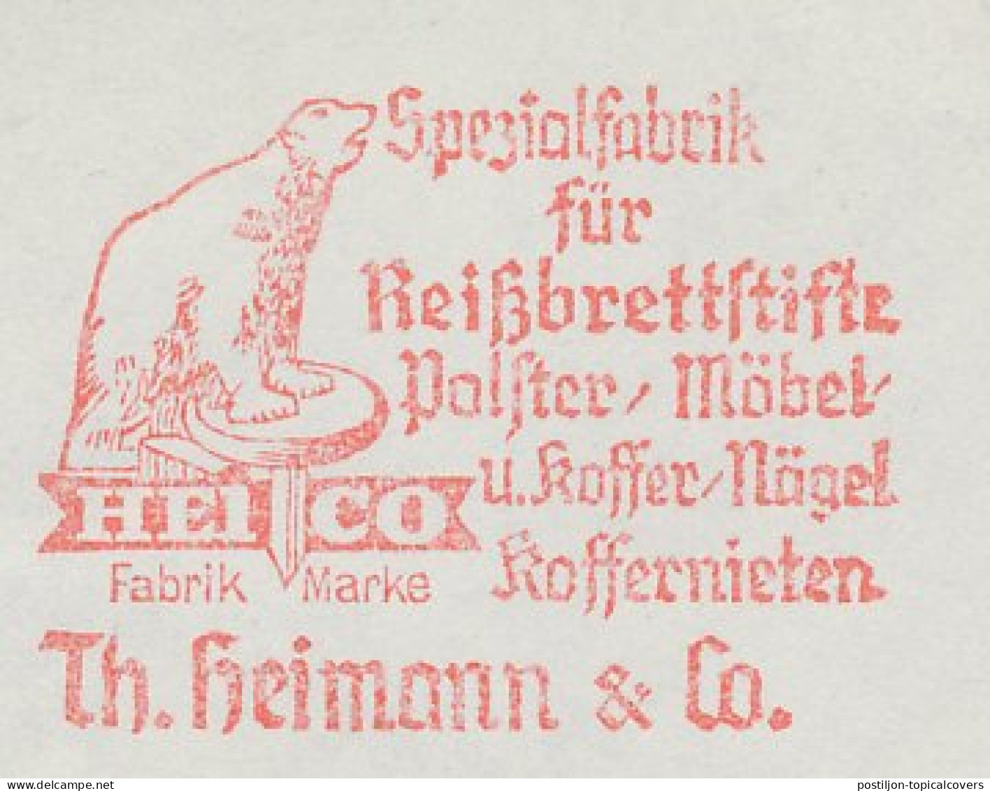 Meter Cut Germany 1963 Bear - Other & Unclassified