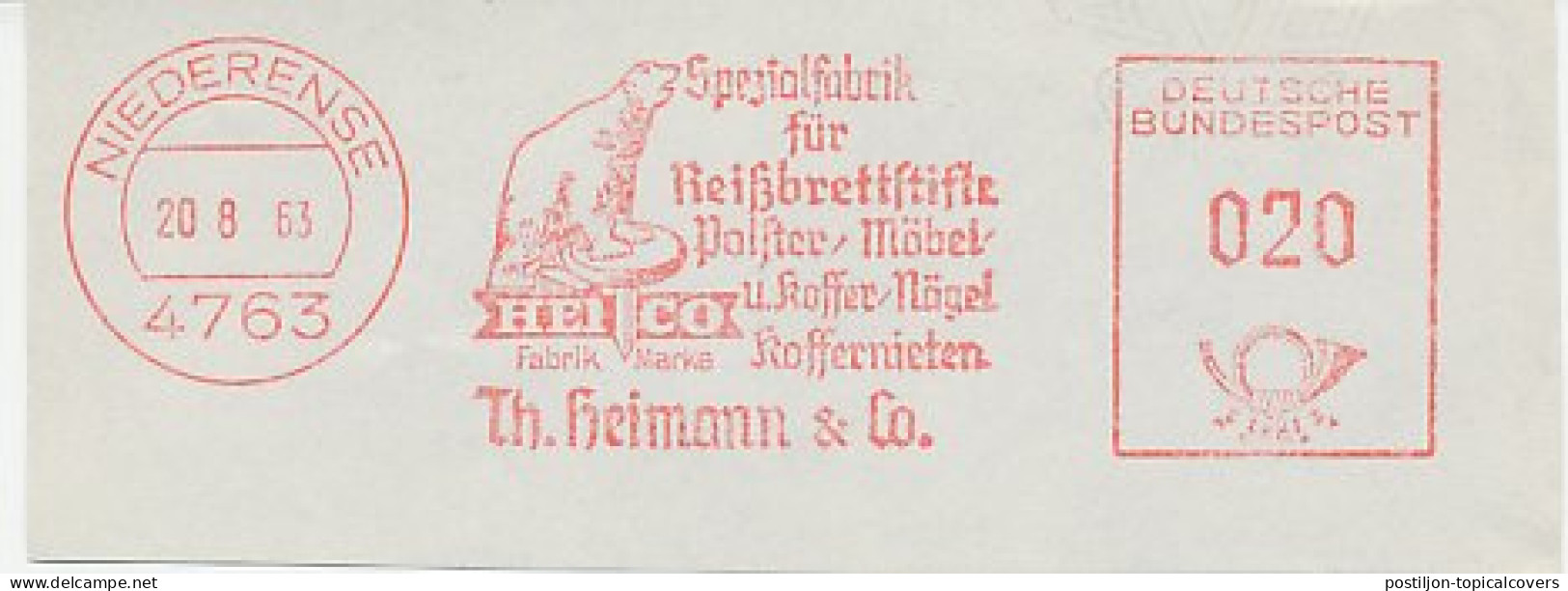 Meter Cut Germany 1963 Bear - Other & Unclassified