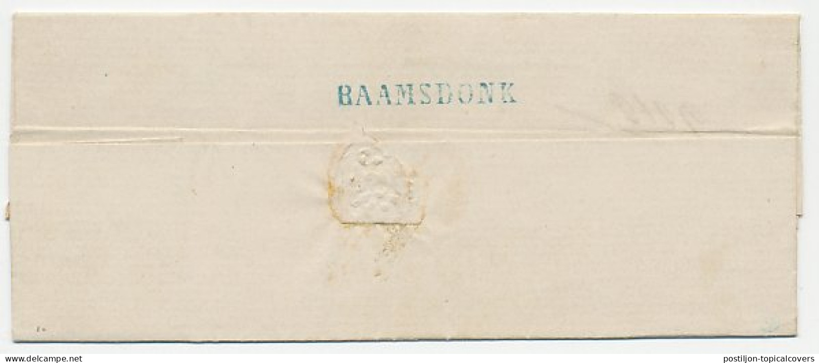 Naamstempel Raamsdonk 1864 - Covers & Documents