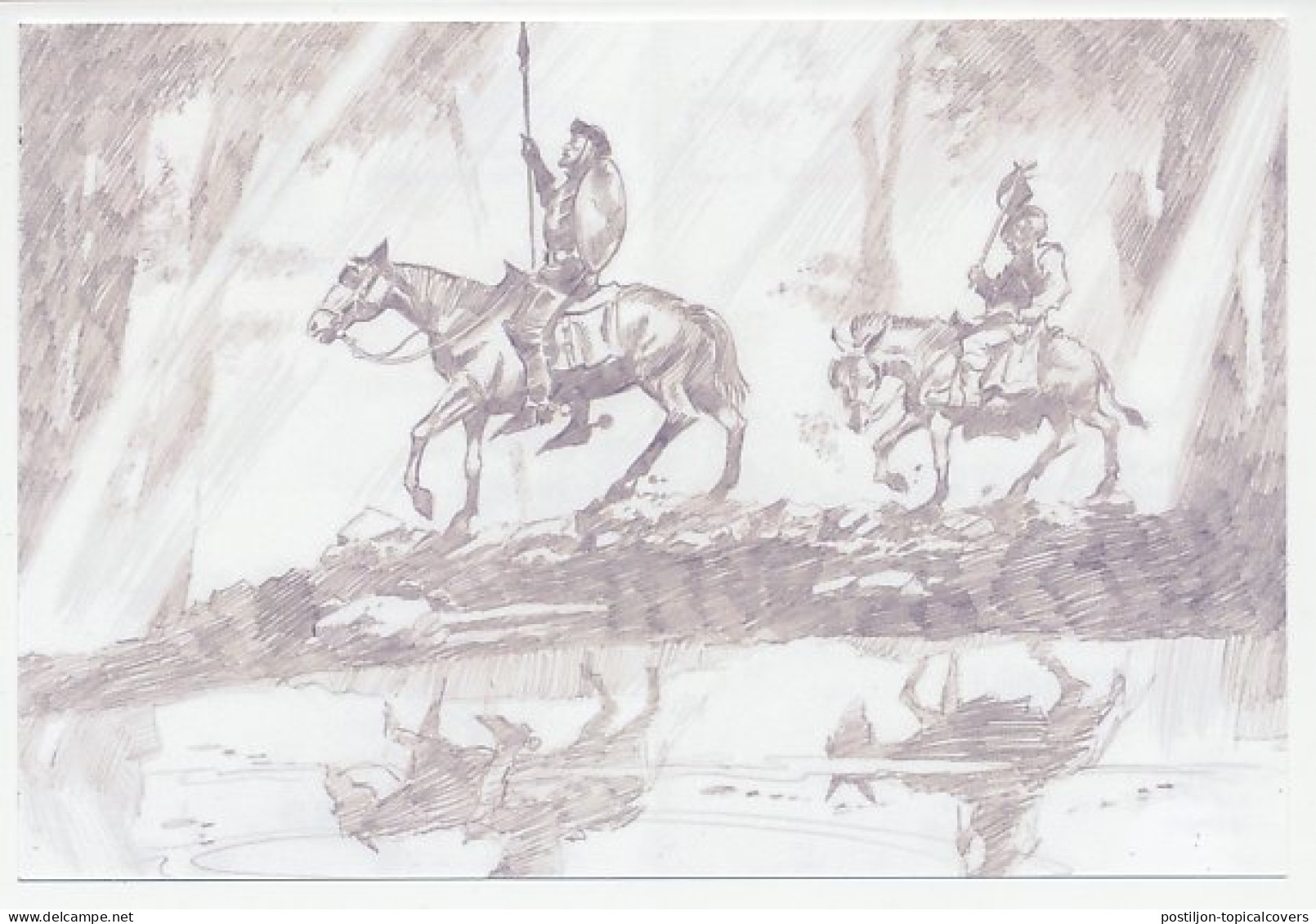 Postal Stationery China 2006 Don Quixote - Miguel De Cervantes Saavedra - Unclassified