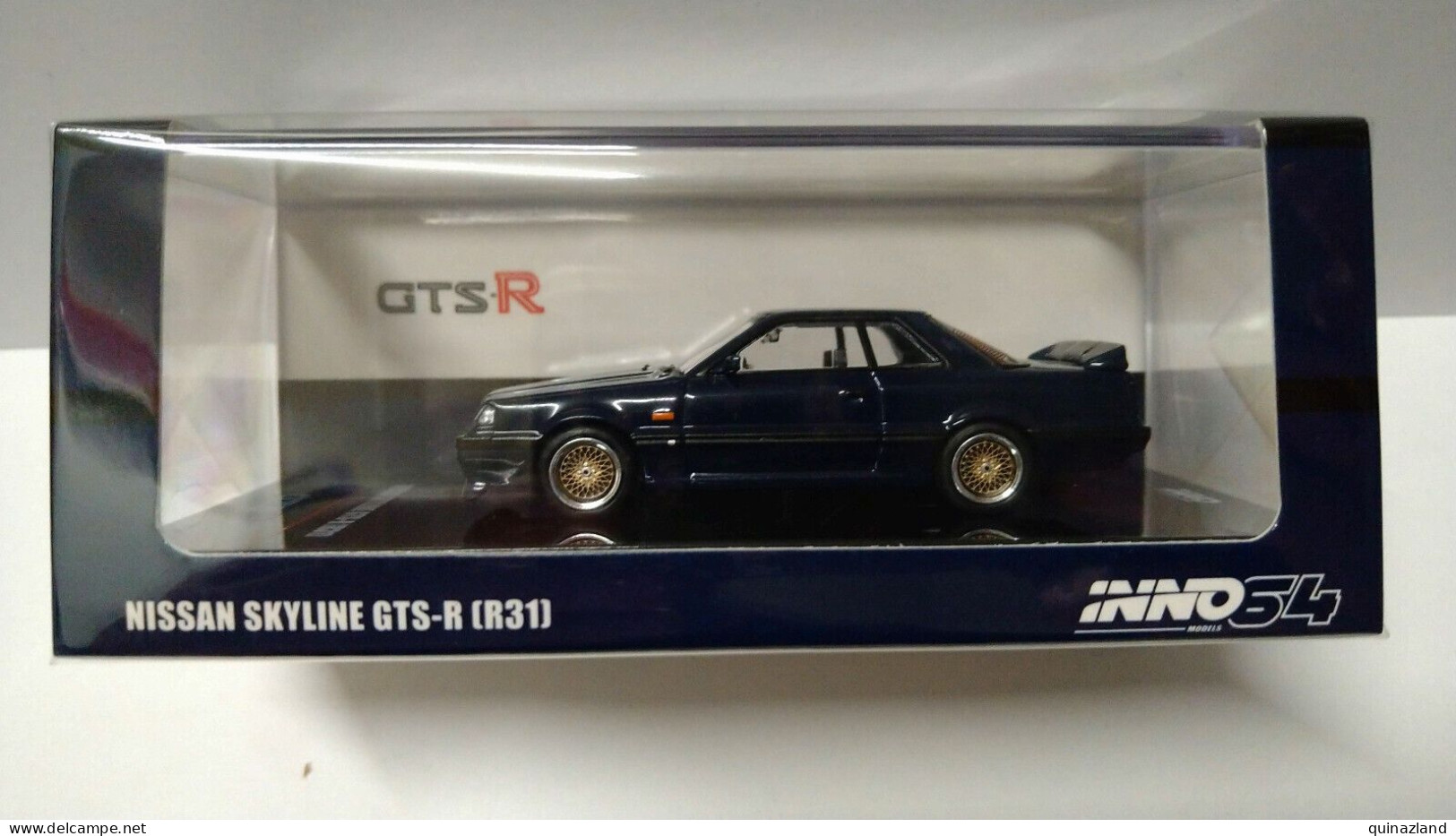 INNO64 1987 Nissan Skyline GTS-R R31, Dark Blue (NP34) - Other & Unclassified