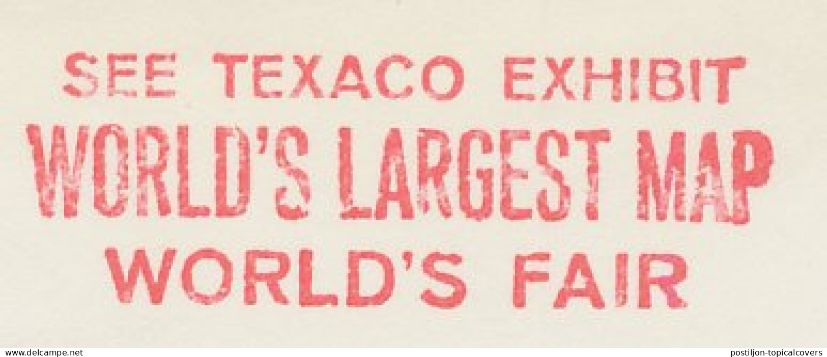 Meter Top Cut USA World S Largest Map - Exhibit - Texaco - Géographie