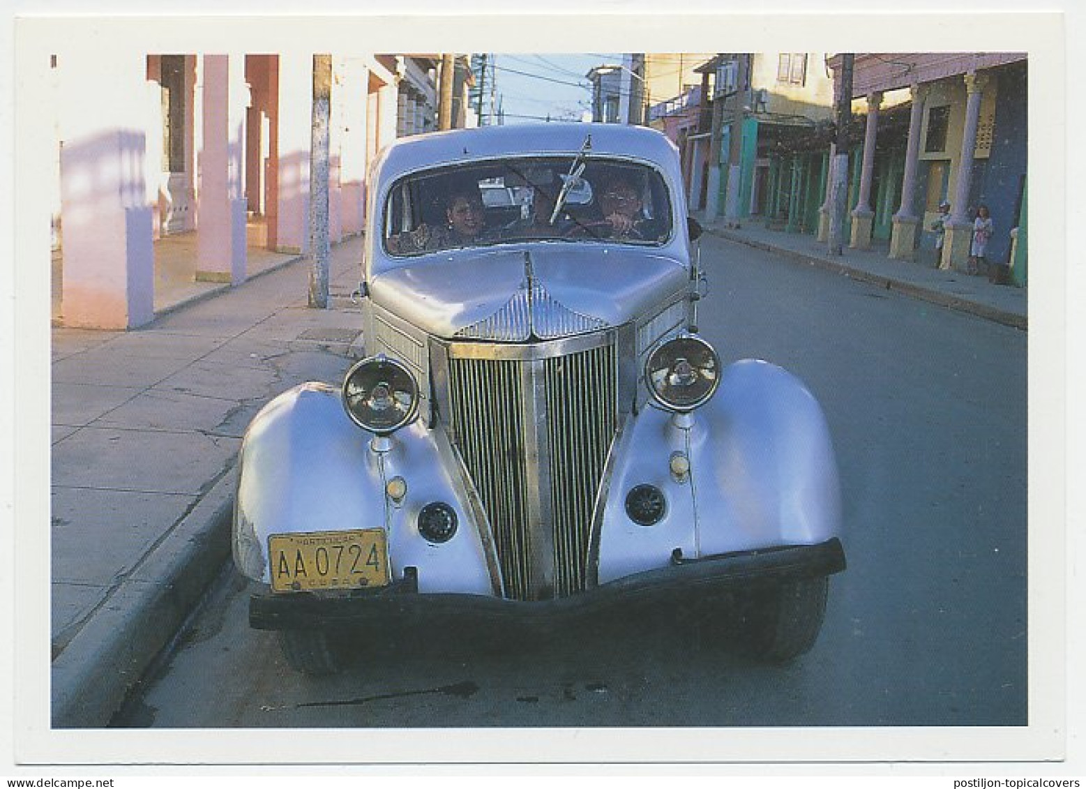 Postal Stationery Cuba Car  - Auto's