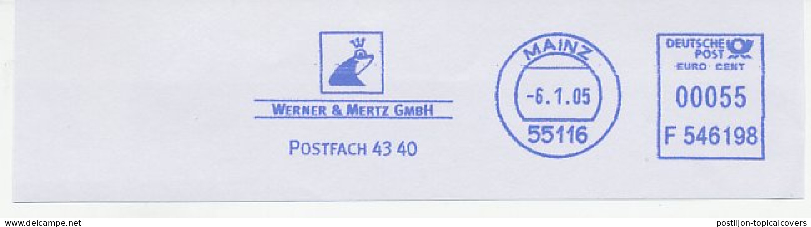 Meter Cut Germany 2005 Frog - Other & Unclassified