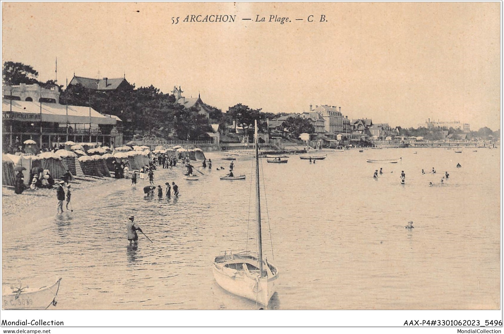 AAXP4-33-0366 - ARCACHON -La Plage - Arcachon