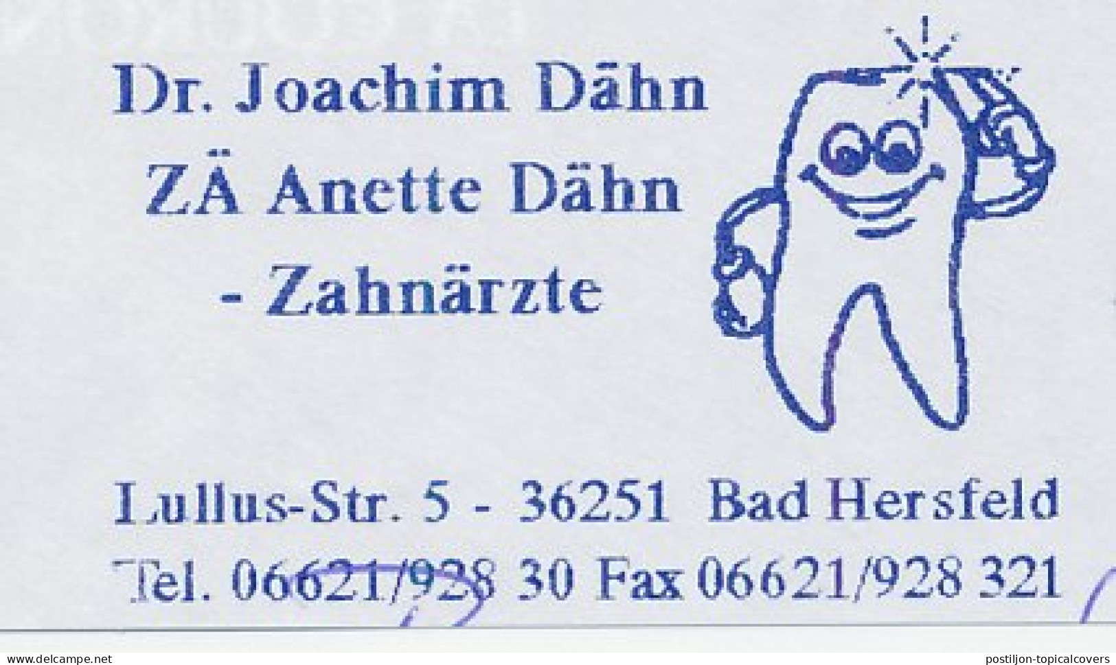 Meter Cut Germany 2001 Teeth - Molar - Medicine