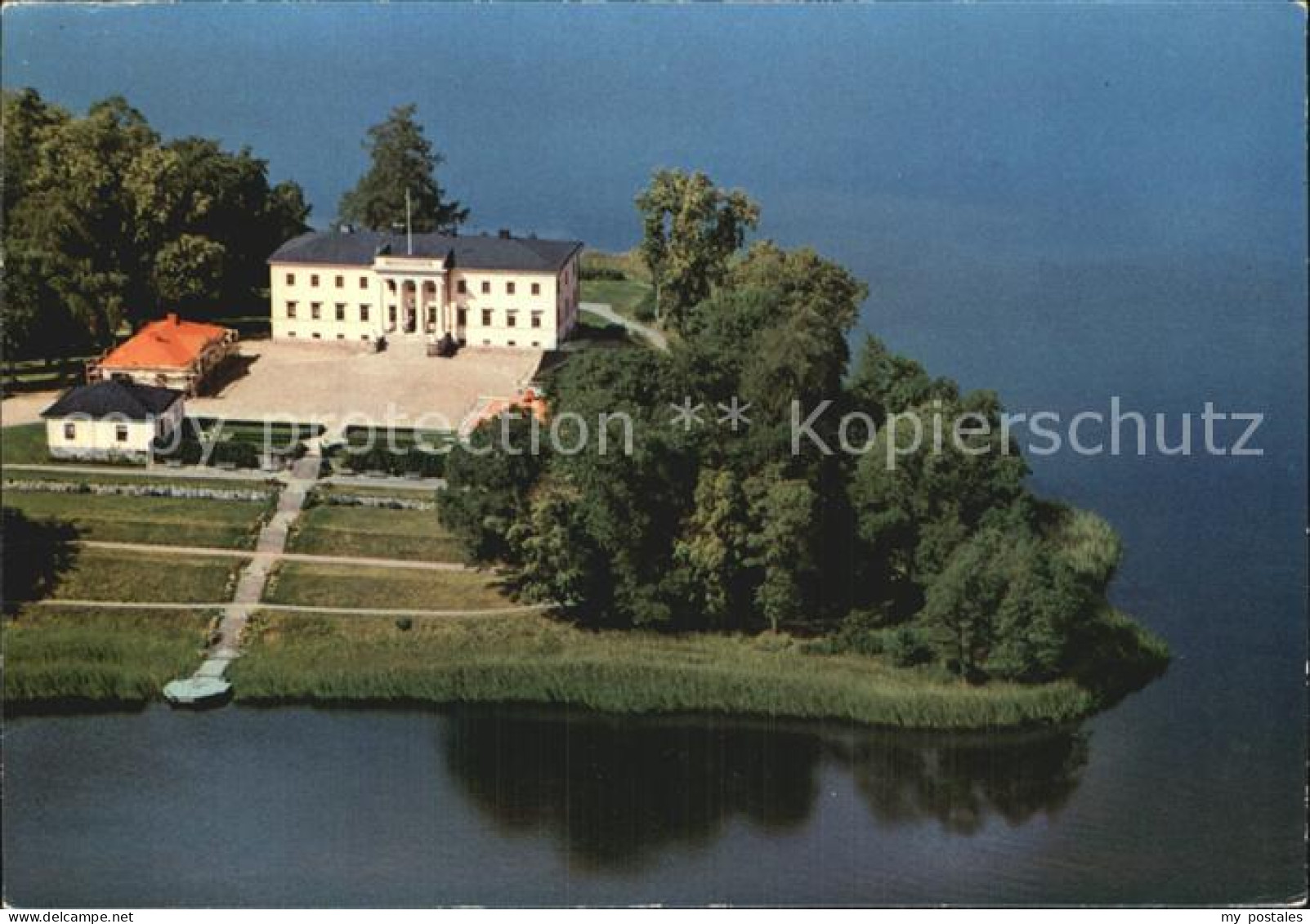 72504144 Askersund Fliegeraufnahme Schloss Naerke Schweden - Suède