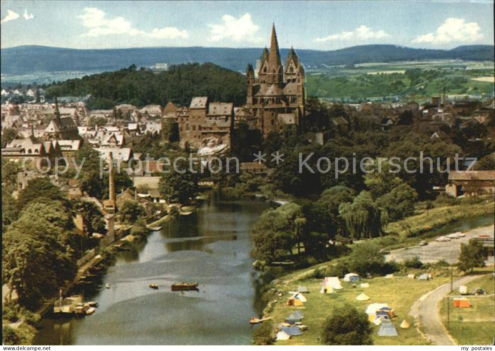 72504141 Limburg Lahn Blick Von Der Autobahn Limburg Lahn - Limburg