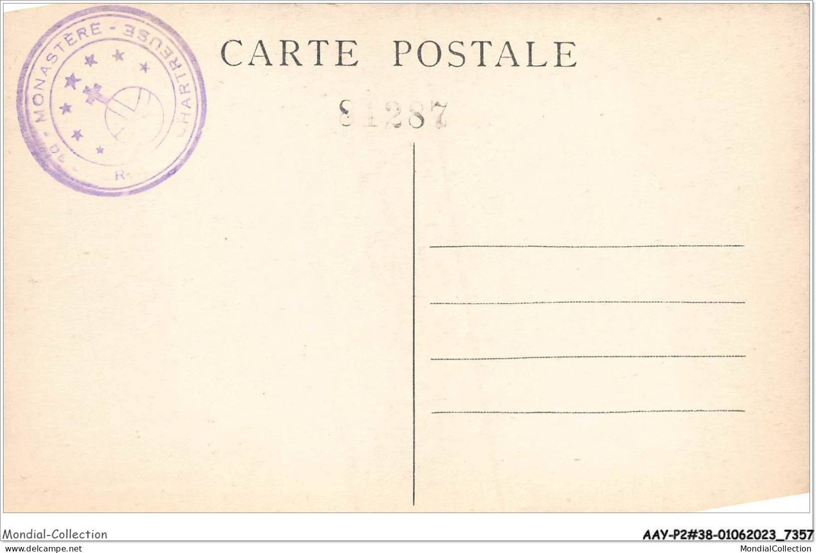 AAYP2-38-0138 - Vue Generale Du Couvent De La GRANDE-CHARTREUSE - Chartreuse