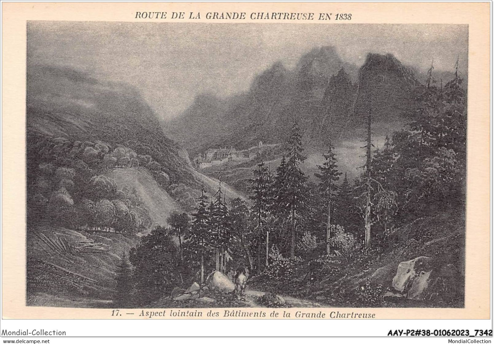AAYP2-38-0131 - Route De La GRANDE-CHARTREUSE - Aspect Lointain Des Batiments De La GRANDE-CHARTREUSE - Chartreuse