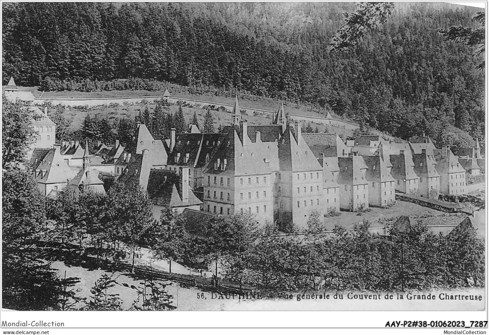 AAYP2-38-0103 - Vue Generale Du Couvent De La GRANDE-CHARTREUSE  - Chartreuse