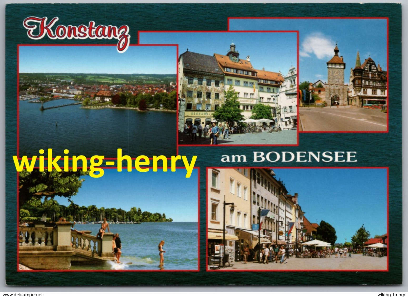 Konstanz - Mehrbildkarte - Am Bodensee - Konstanz