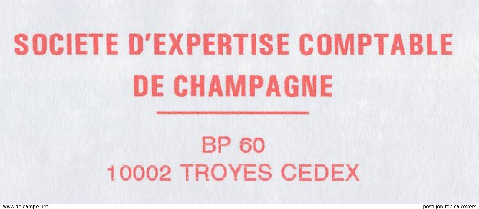 Meter Cover France 2003 Champagne - Expertise Society - Vini E Alcolici