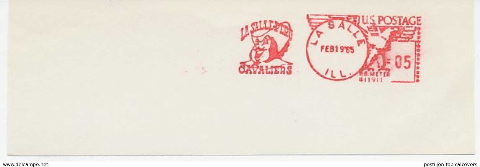 Meter Cut USA 1965 La Salle Peru Cavaliers - Non Classés