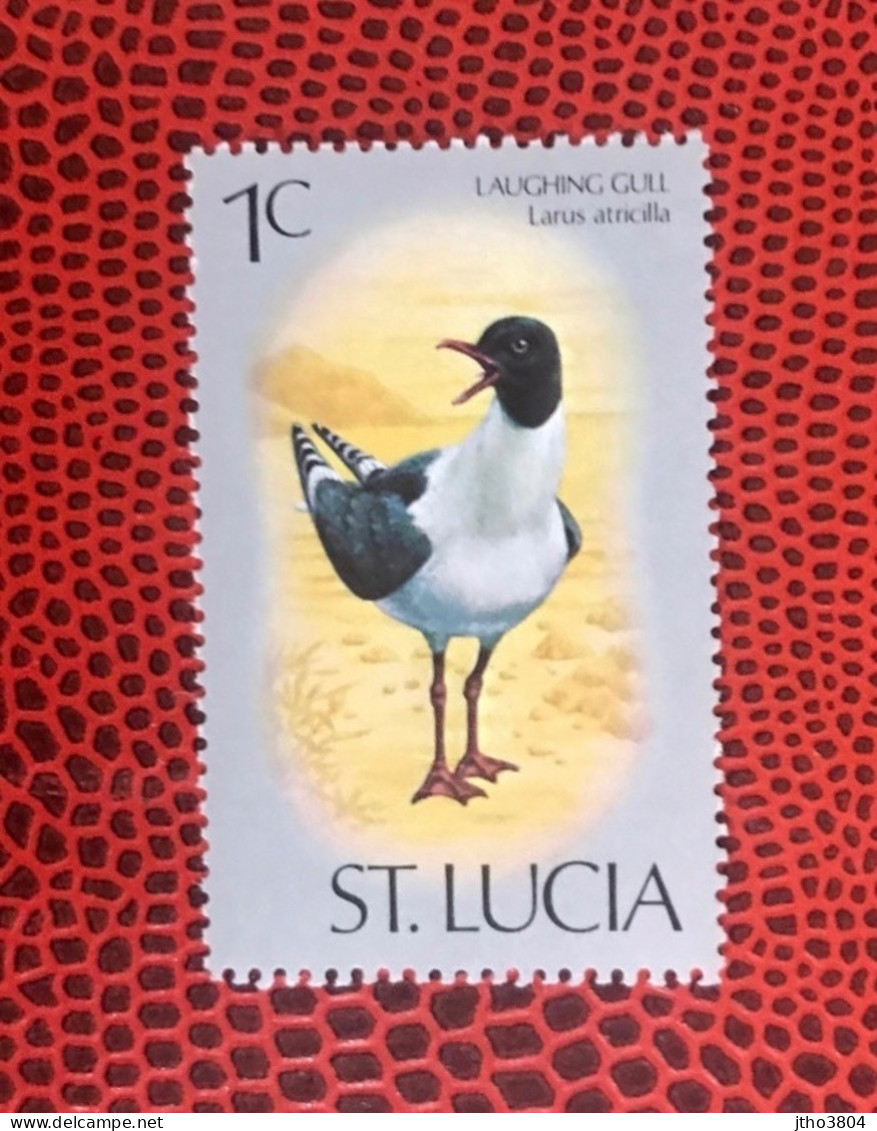 SAINTE LUCIE 1976 1v Neuf MNH ** Mi 380 Pájaro Bird Pássaro Vogel Ucello Oiseau SAINT LUCIA - Gaviotas