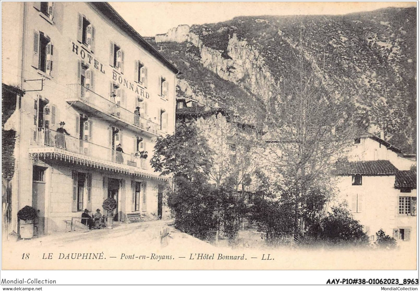 AAYP10-38-0937 - Le PONTS-EN-ROYANS - L'HOTEL Bonnard - Pont-en-Royans