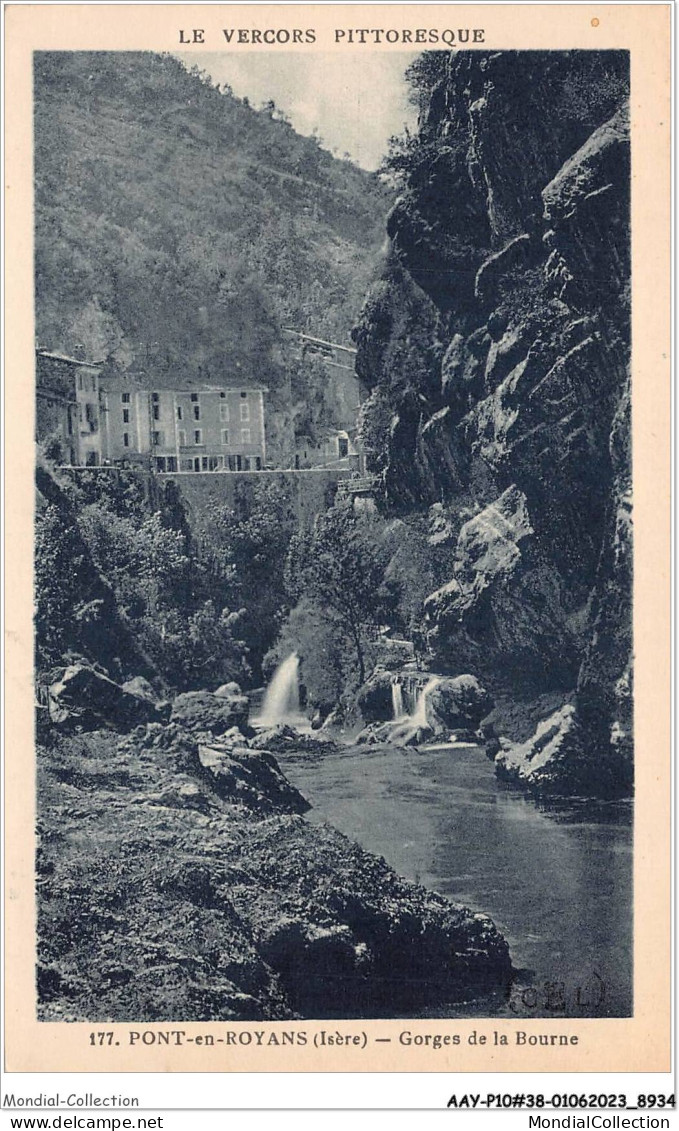 AAYP10-38-0924 - Le Vercors PONTS-EN-ROYANS - Gorges De La Bourne  - Pont-en-Royans