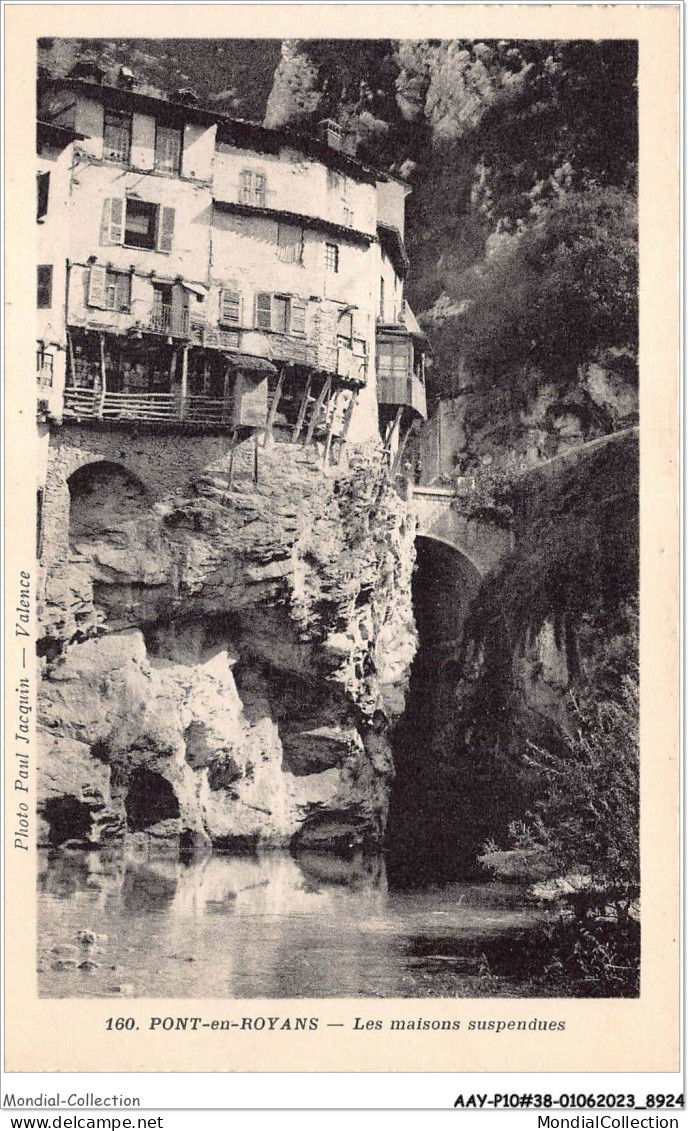 AAYP10-38-0919 - PONTS-EN-ROYANS - Les Maisons Suspendues - Pont-en-Royans