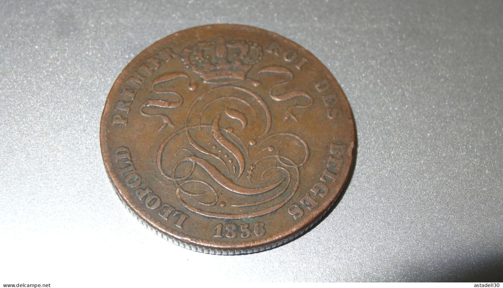 BELGIQUE 5 Centimes 1856  .............. BJ-6 - 5 Cents