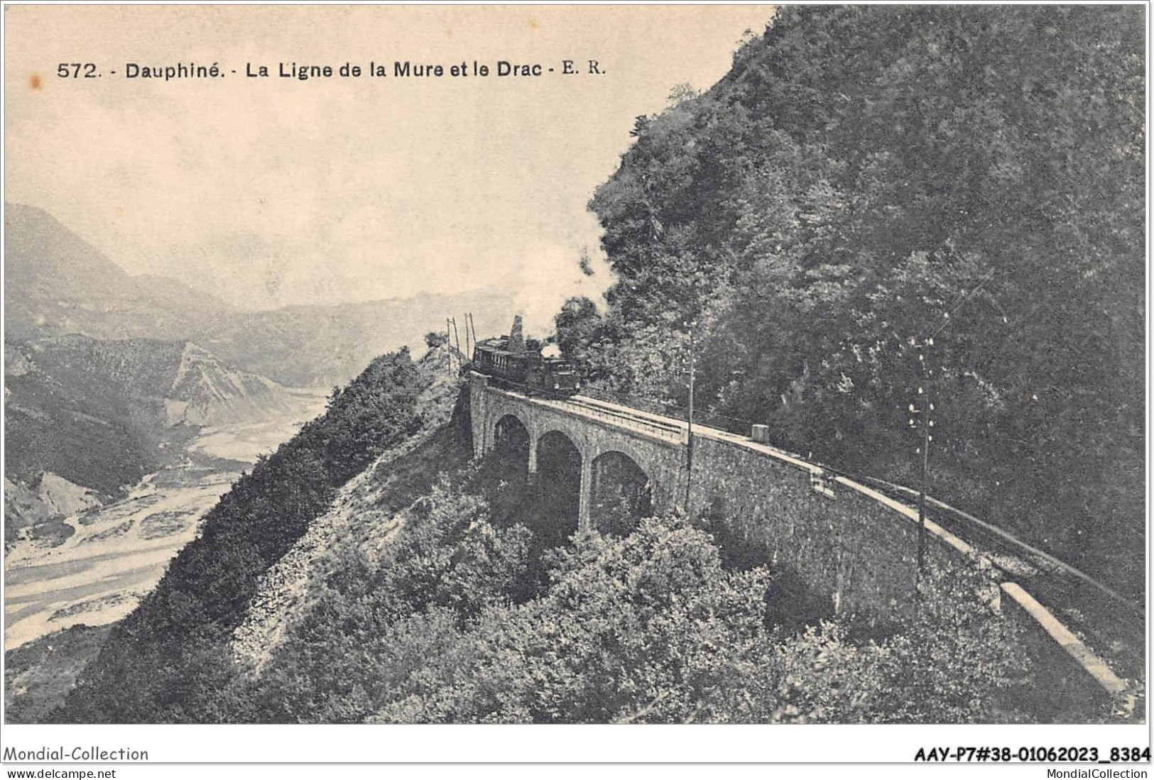 AAYP7-38-0651 - LIGNE-DE-LA-MURE  Et Le Drac - La Mure