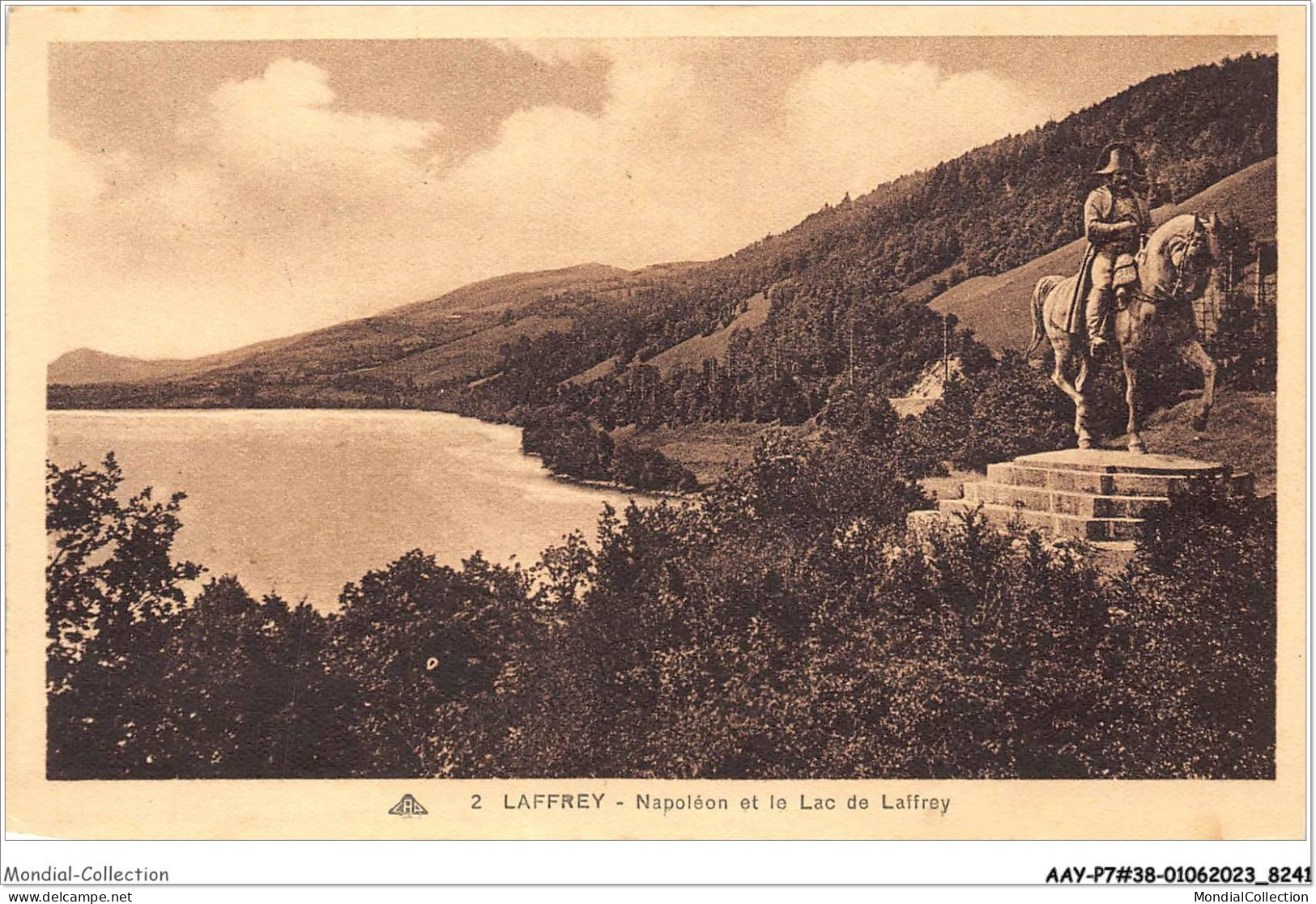 AAYP7-38-0579 - LAFFREY - Napoleon Et Le Lac De LAFFREY - Laffrey