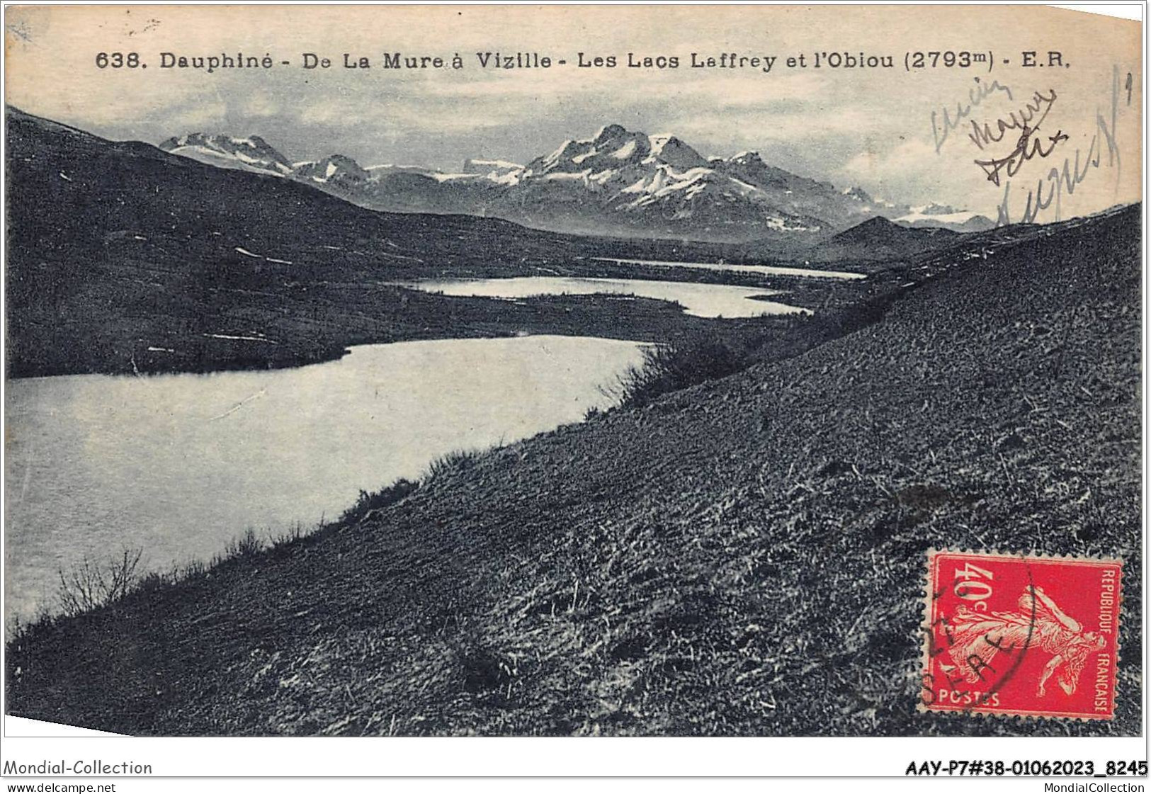 AAYP7-38-0581 - De La MURE A VIZILLE - Les Lacs LAFFREY Et L'Obiou - Laffrey