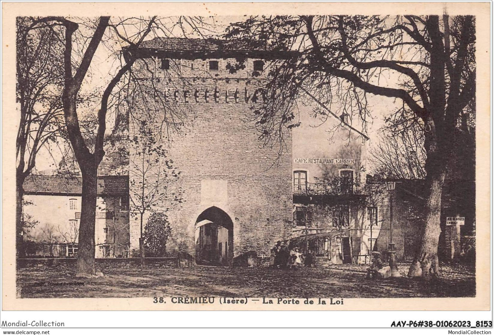 AAYP6-38-0535 - Environs De CREMIEU - La Porte De La Loi - Crémieu