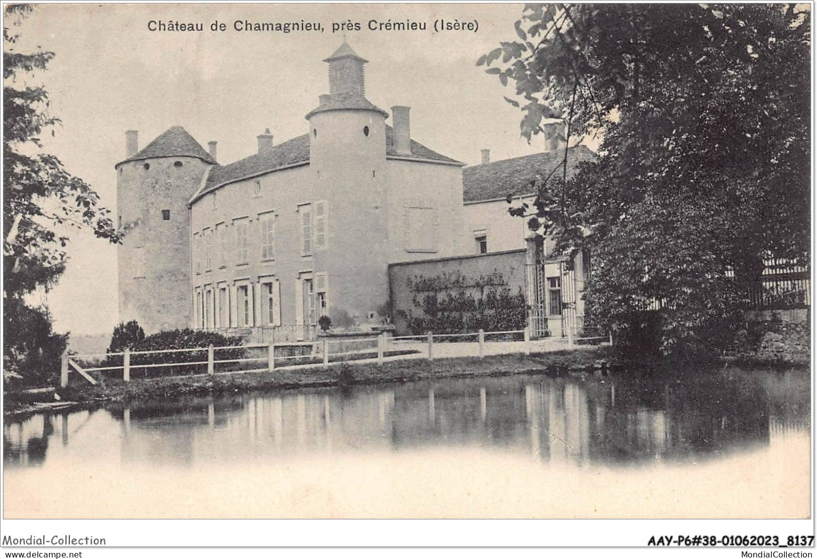 AAYP6-38-0527 - Chateau De Chamagnieu - Pres CREMIEU - Crémieu