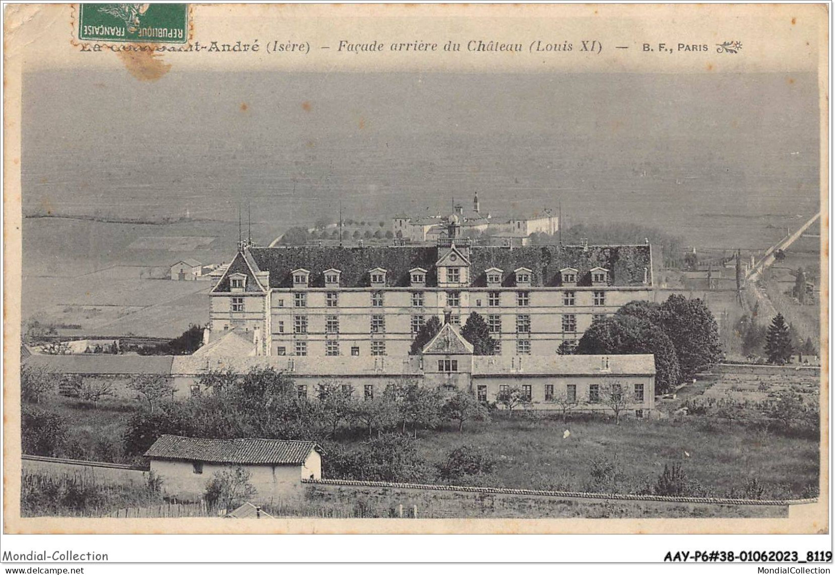 AAYP6-38-0518 - SAINT-ANDRE - Facade Arriere Du Chateau - Saint-André-le-Gaz