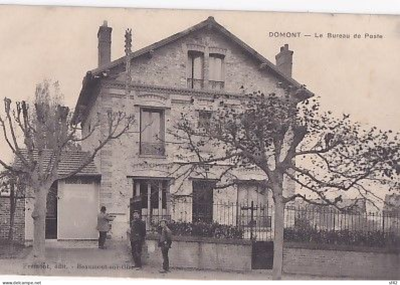 DOMONT            LE BUREAU DE POSTE - Domont