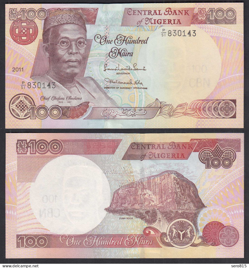 NIGERIA - 100 NAIRA Banknote 2011 PICK 28k UNC (1)   (31876 - Autres - Afrique