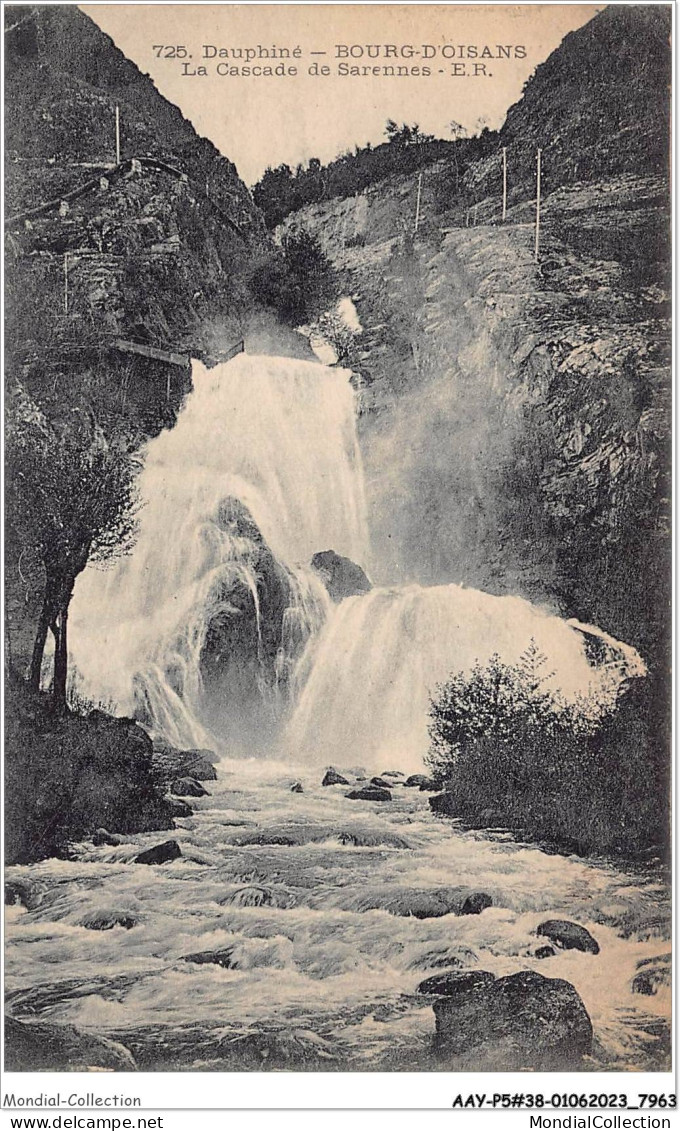 AAYP5-38-0440 - Du BOURG-D'OISANS  - La Cascade De Sarenne - Bourg-d'Oisans