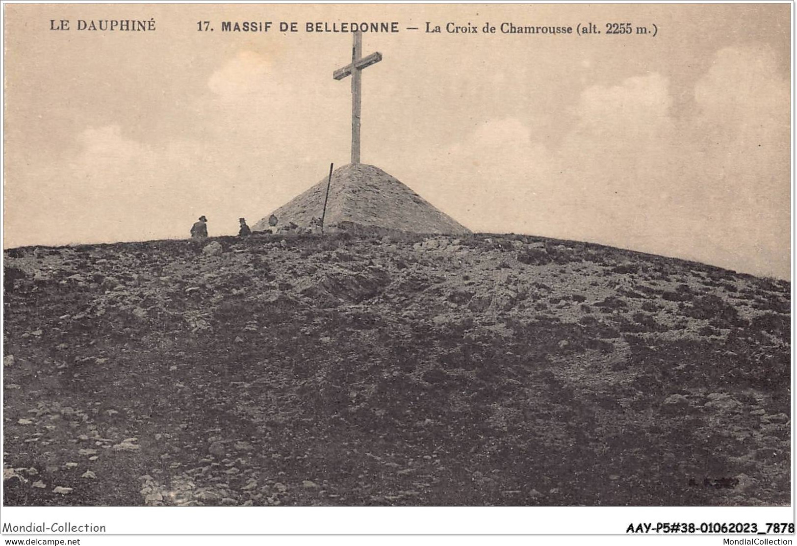 AAYP5-38-0397 - Le Massif DE BELLEDONNE - La Croix De Chamrousse - Chamrousse