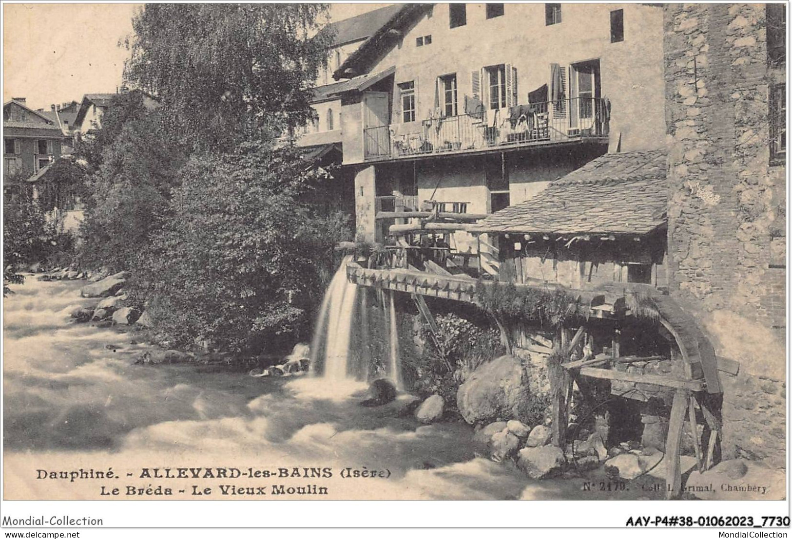 AAYP4-38-0325 - ALLEVARD-LES-BAINS - Le Breda - Le Vieux Moulin - Allevard