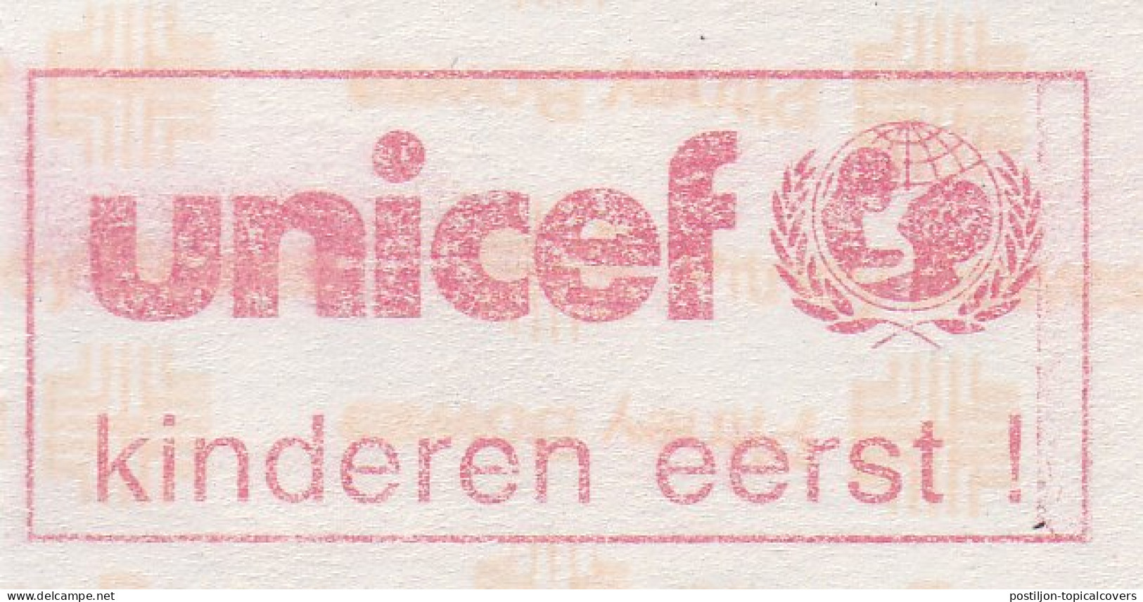 Meter Cut Netherlands 2000 UNICEF - ONU