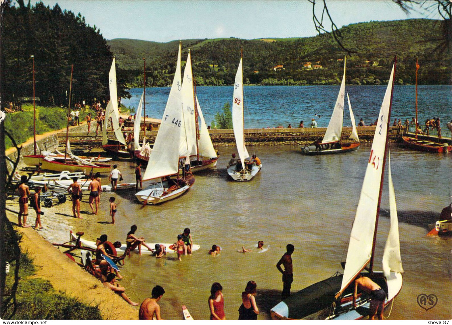 31 - Saint Ferréol - Bassin - Les Régates - Préparatifs Avant Le Départ - Saint Ferreol