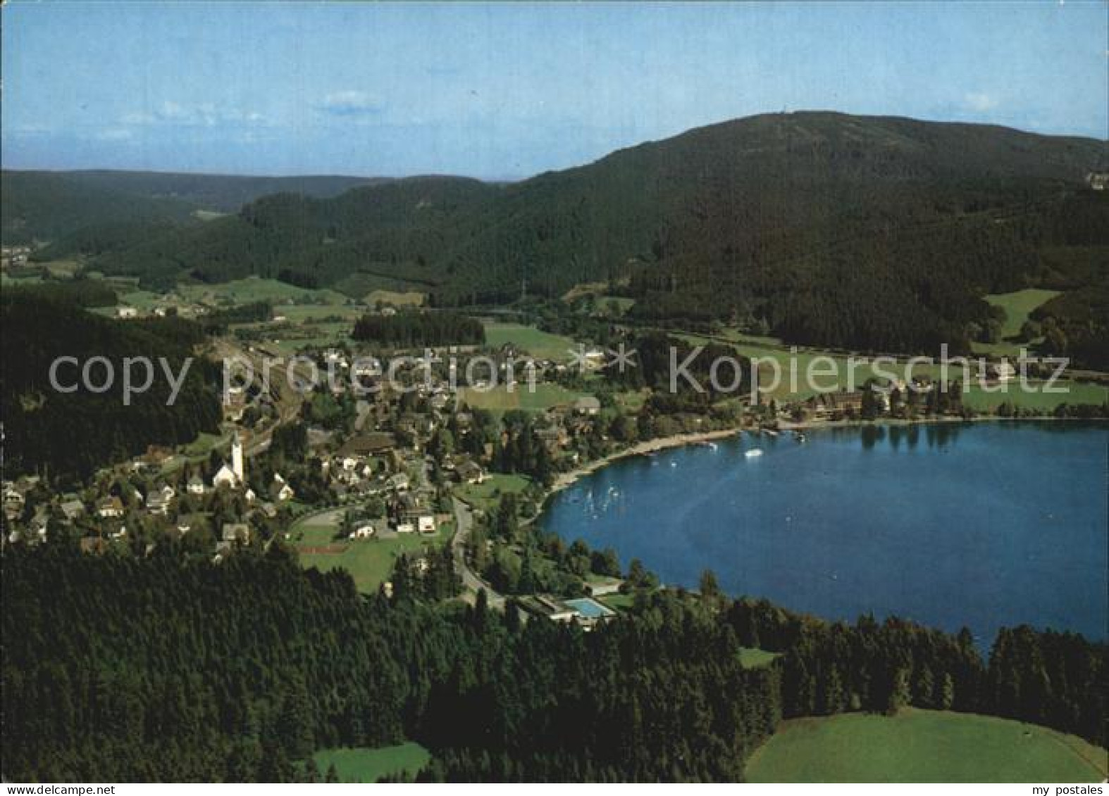 72503932 Titisee Fliegeraufnahme Titisee - Titisee-Neustadt