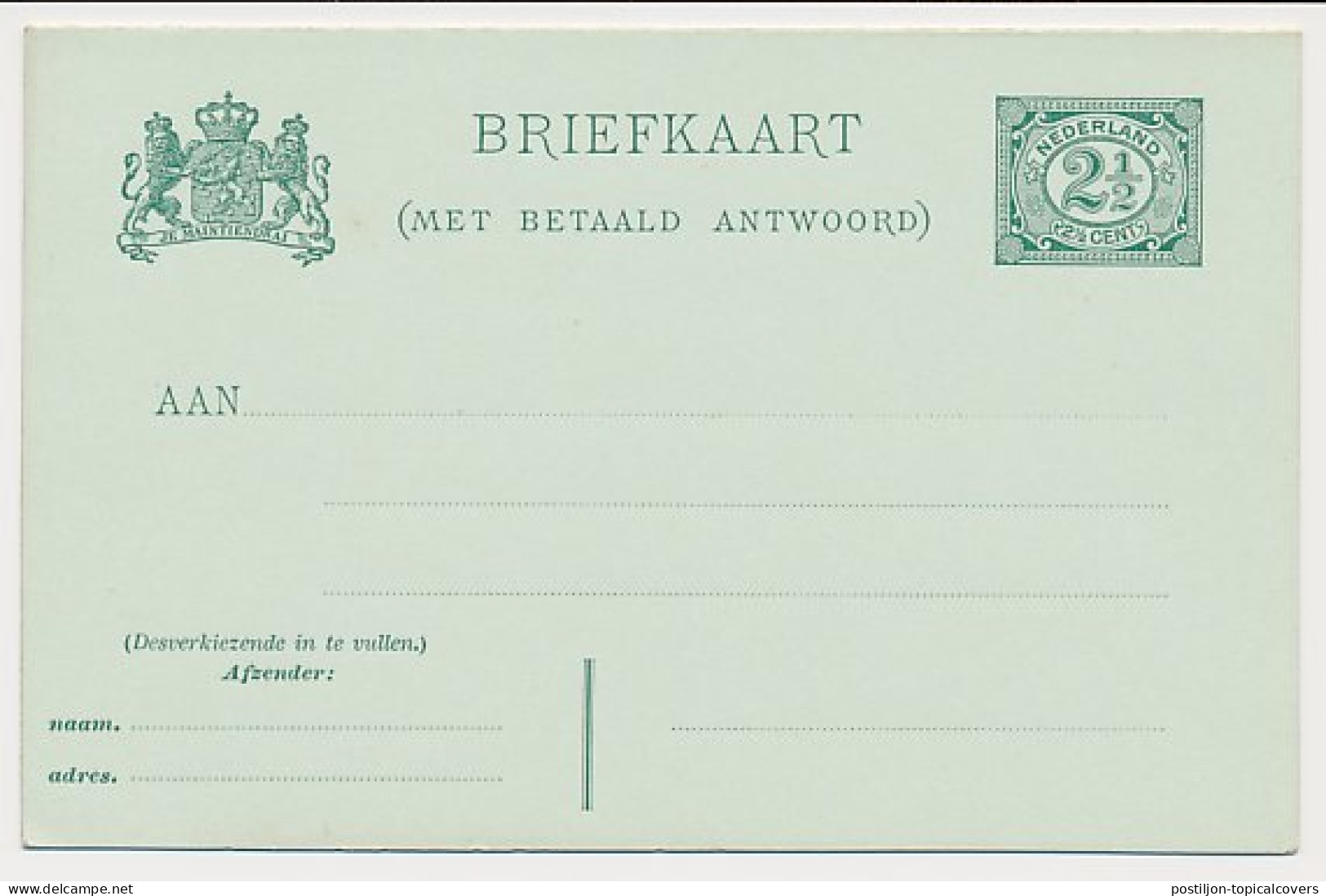 Briefkaart G. 64 - Postal Stationery