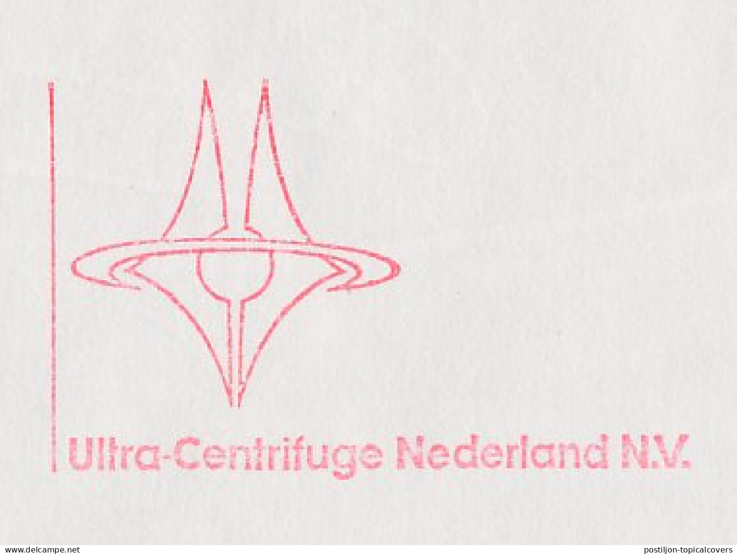 Meter Cover Netherlands 1990 Ultracentrifuge - UCN Aerospace  - Astronomy