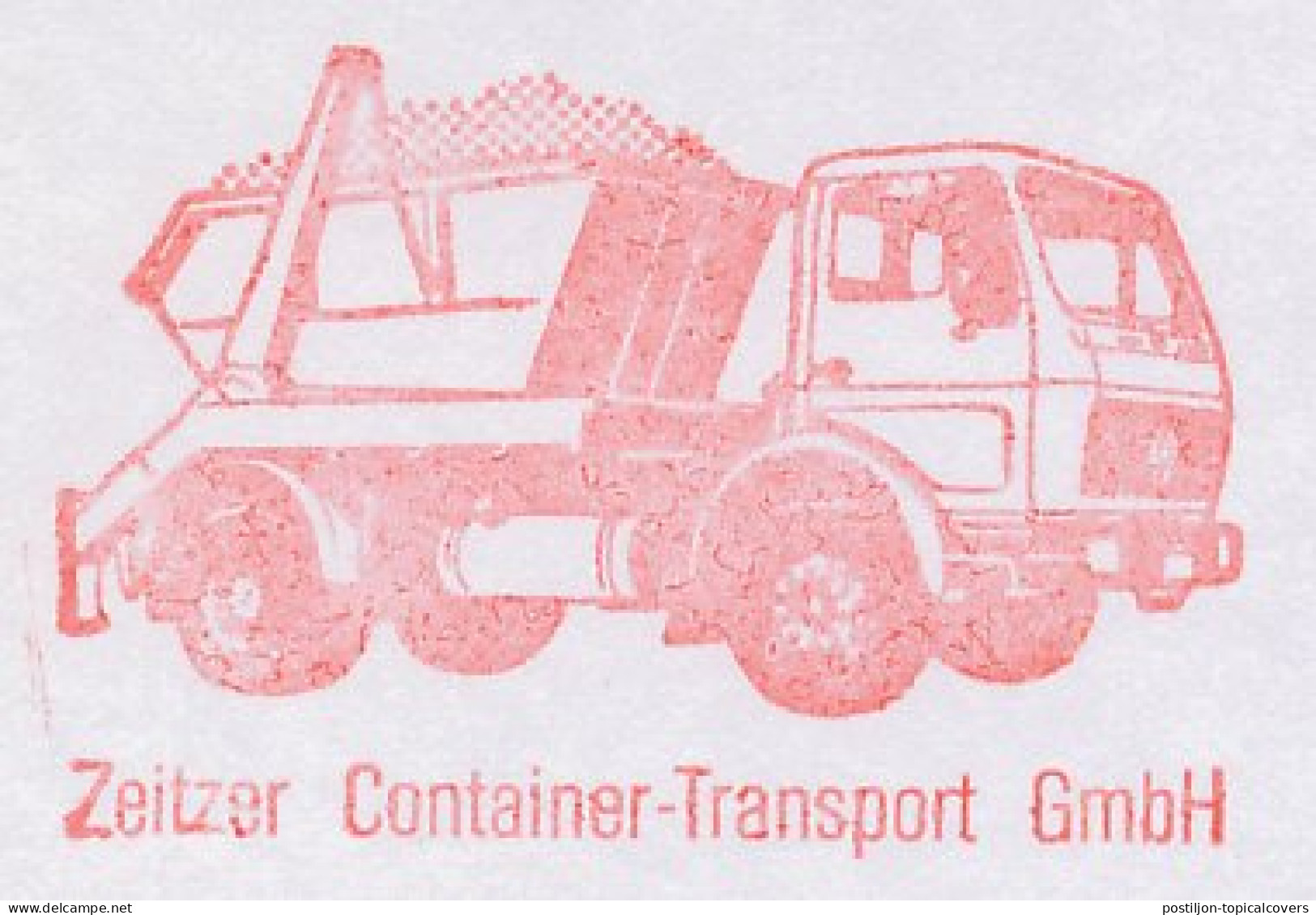 Meter Cut Germany 2000 Container Truck - Other & Unclassified