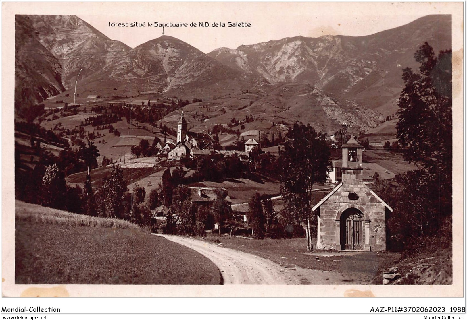 AAZP11-37-1000 - Le Village NOTRE DAME DE LA SALETTE  - La Salette