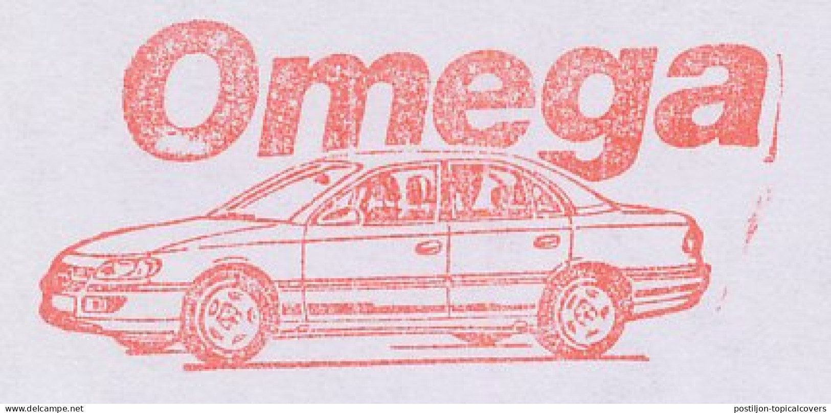 Meter Cut Germany 1997 Car - Opel Omega - Cars