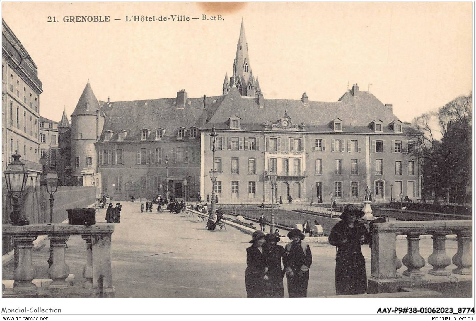 AAYP9-38-0846 - GRENOBLE - L'Hotel De Ville - Grenoble