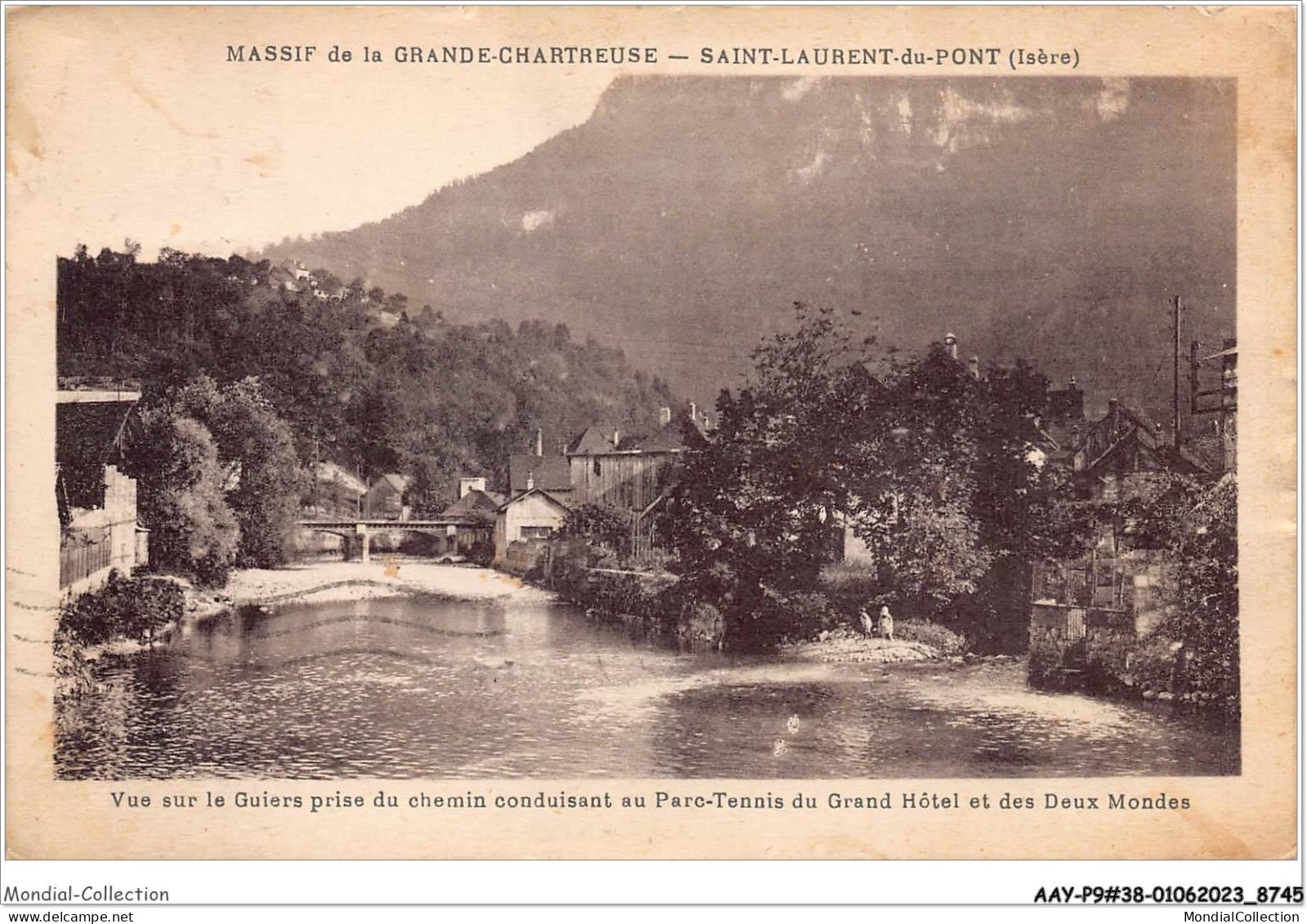AAYP9-38-0831 - Massif De La GRANDE-CHARTREUSE - Aint-Laurent-Du-Pont - Saint-Laurent-du-Pont