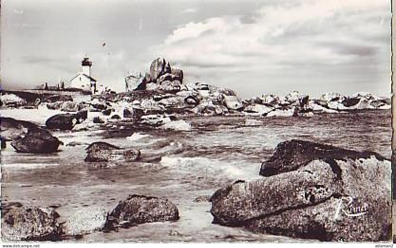 Brignogan   P12   CPSM NB  9X14      Le Phare - Brignogan-Plage