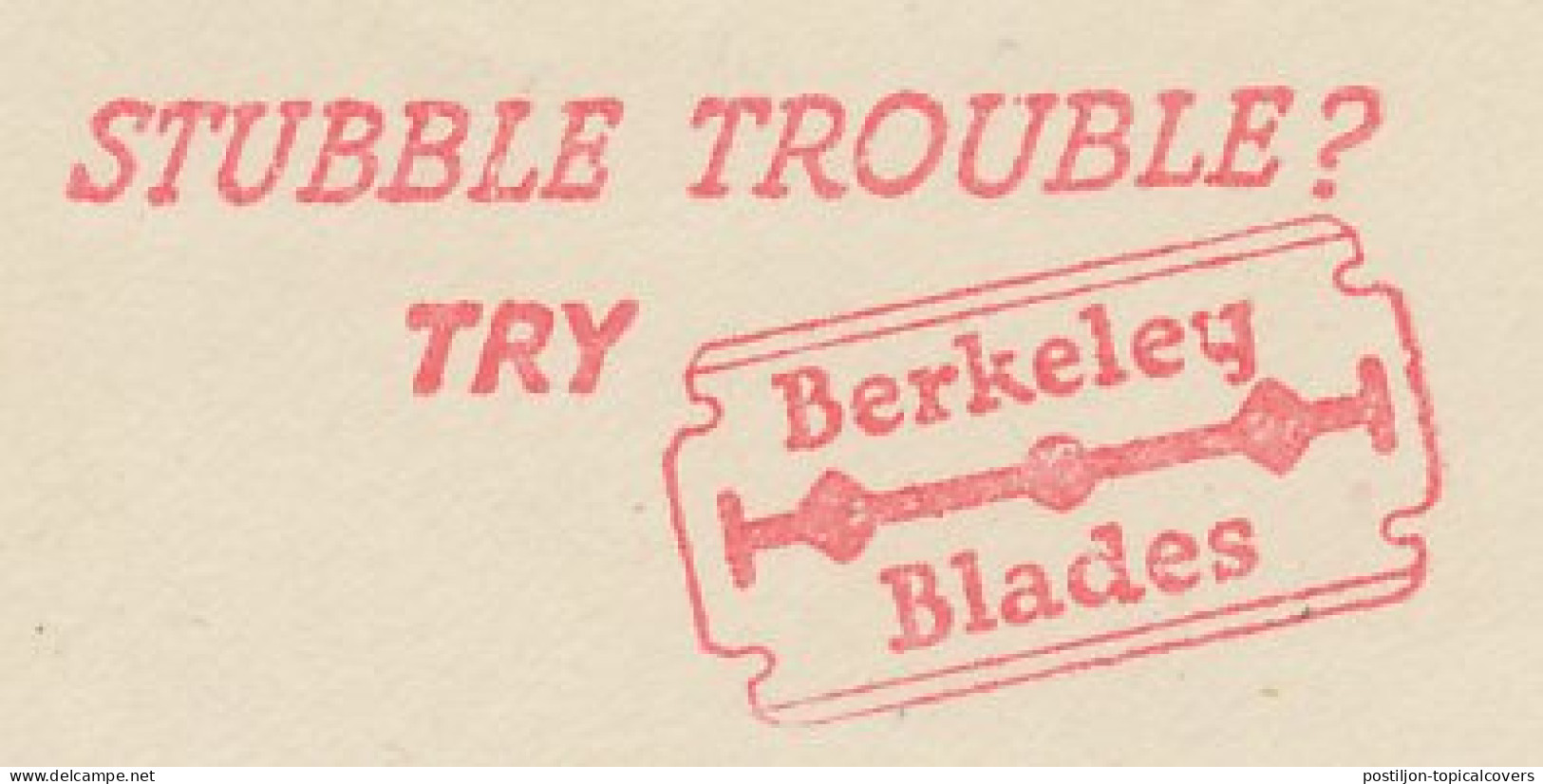 Meter Cut USA 1946 Razor Blades - Berkeley - Sonstige & Ohne Zuordnung